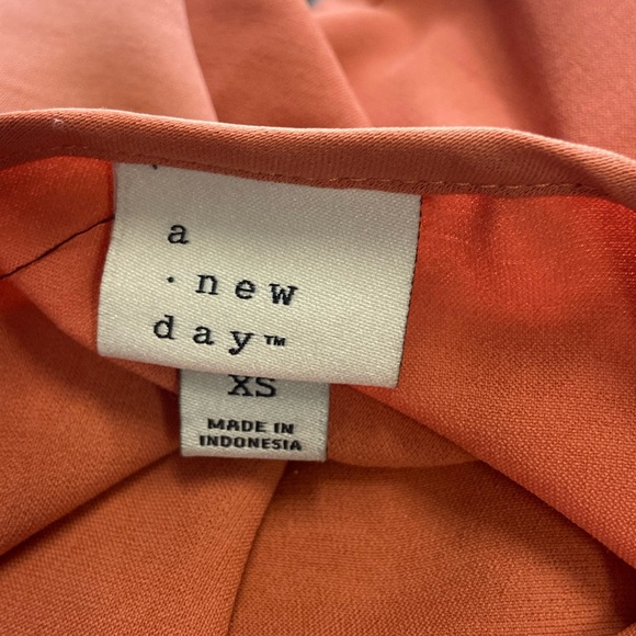 A new day pumpkin spice body con slip dress adjustable straps fall autumn color - Picture 3 of 15